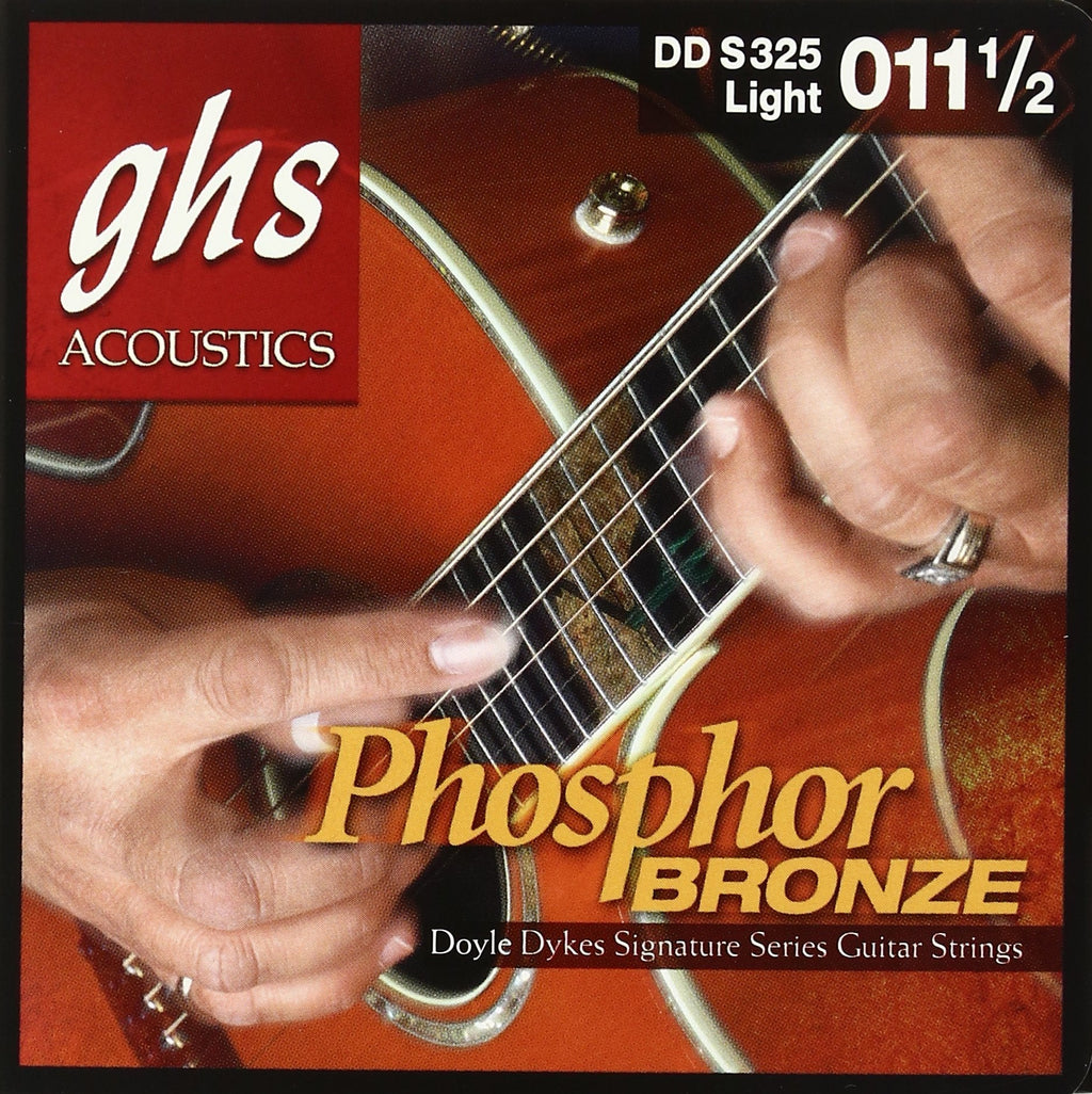 GHS DDS325 Doyle Dykes Signature Phosphor Bronze Acoustic Guitar String Set