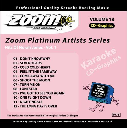 Zoom Karaoke CD+G - Platinum Artists 18: Norah Jones 1