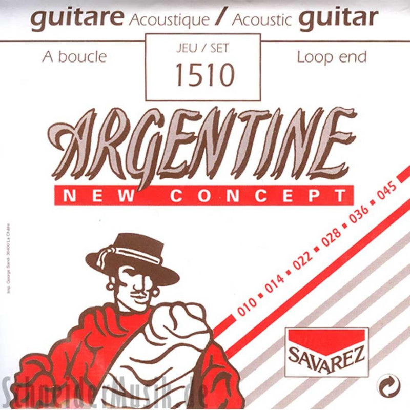 Argentine 1510Strings set Extra Light loop end