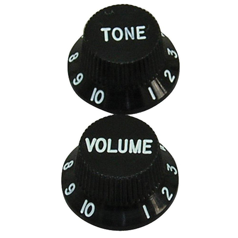 Guitar Tech GT CONTROL KNOBS- BLACK-SET/3-KB240, GT504