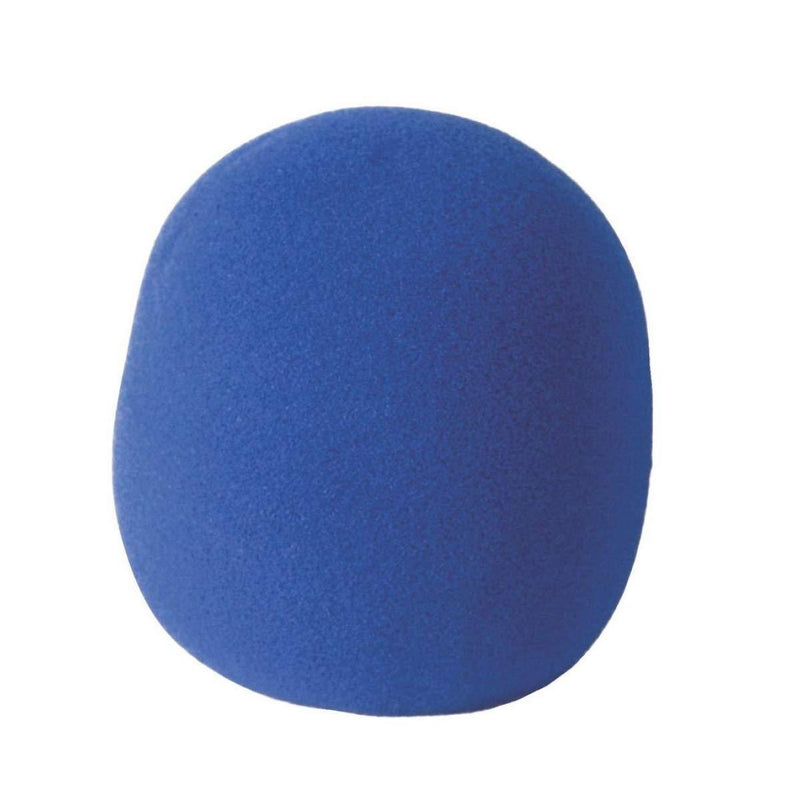 On-Stage Foam Ball-Type Microphone Windscreen, Blue