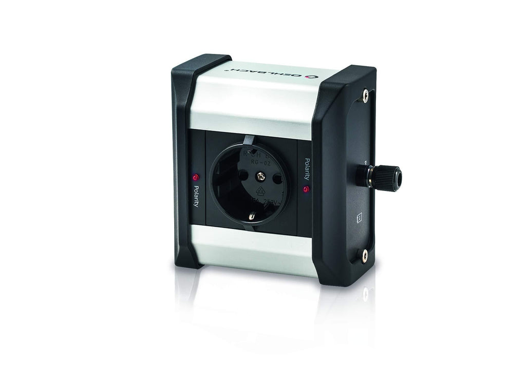 Oehlbach Phaser phase detector Easy and safe determination of phase-correct polarity - silver