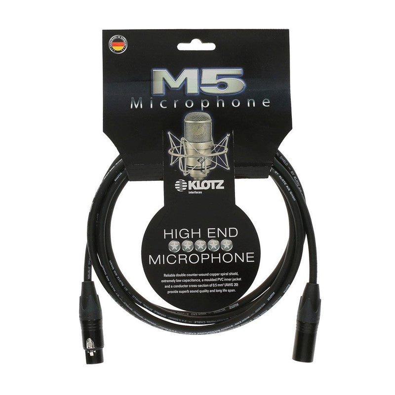 Klotz M5FM03 Microphone Cable 3 m