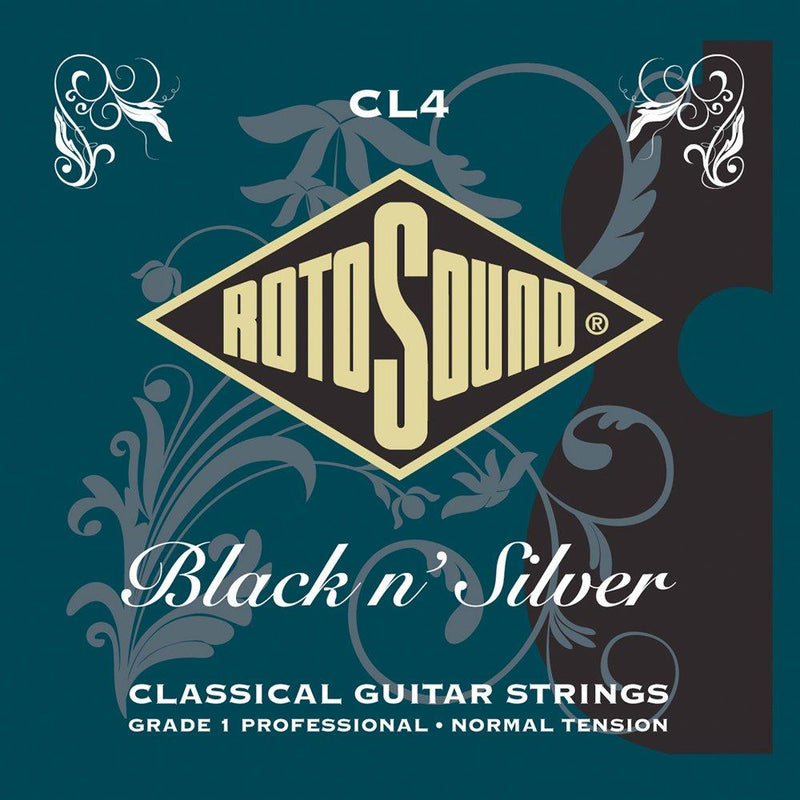 Rotosound CL4 Black and Silver Classical Set