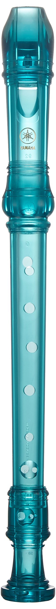 YAMAHA Recorder - Soprano Recorder, German fingering, Translucent Blue