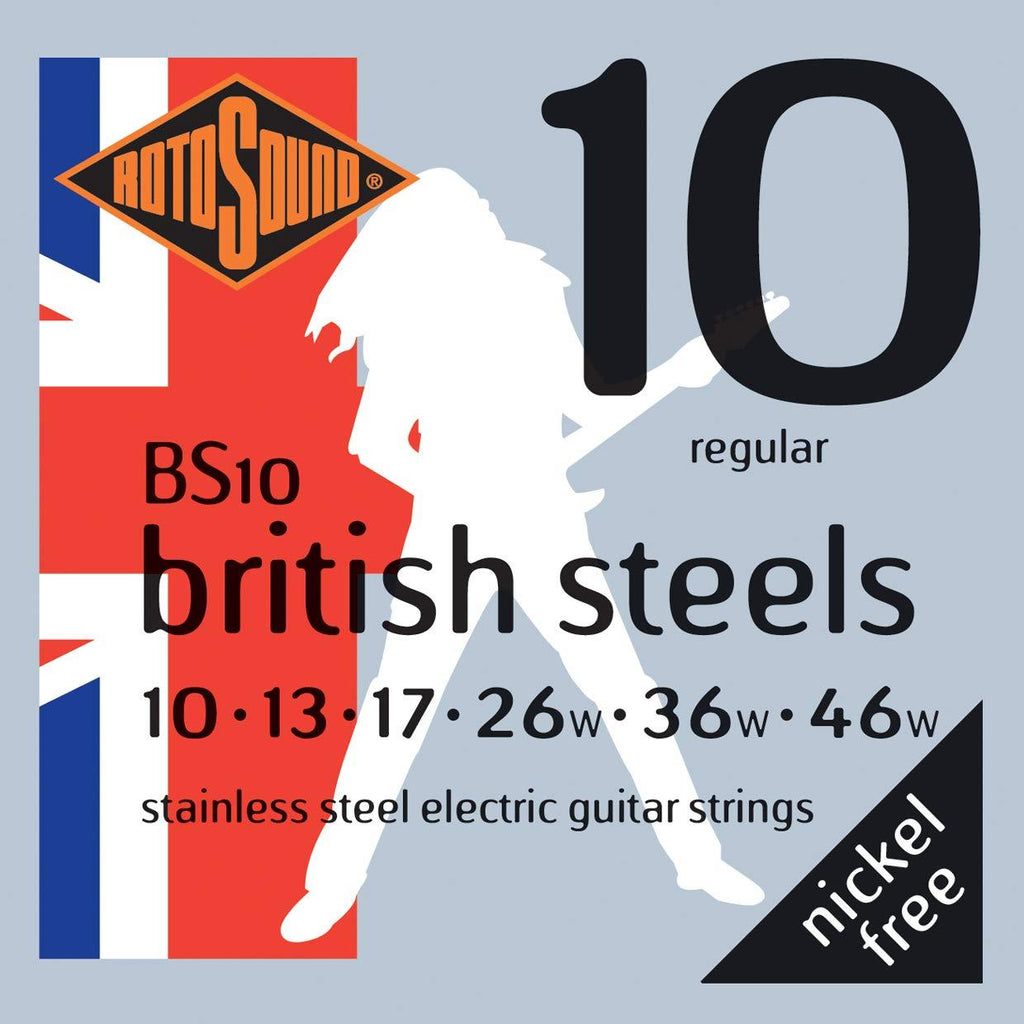 Rotosound BS10 British Steel Electric Guitar Strings (10-46)
