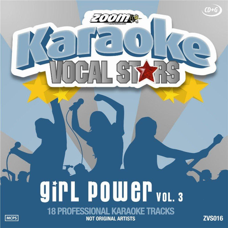Zoom Karaoke CD+G - Girl Power - Vol. 3 - Vocal Stars Karaoke Series ZVS016explicit_lyrics