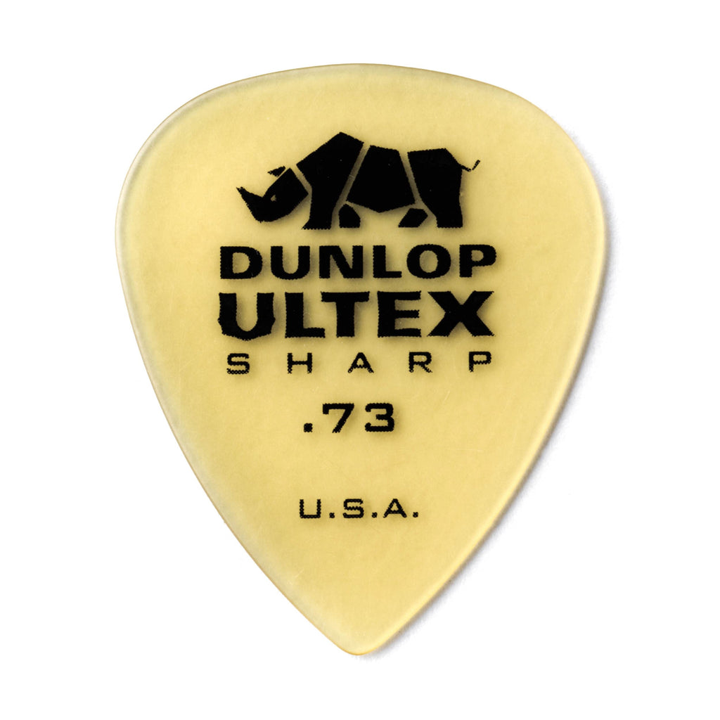 Jim Dunlop 433P.73 Ultex Sharp Player Pack (Pack of 6) .73mm Player Pack 6 picks