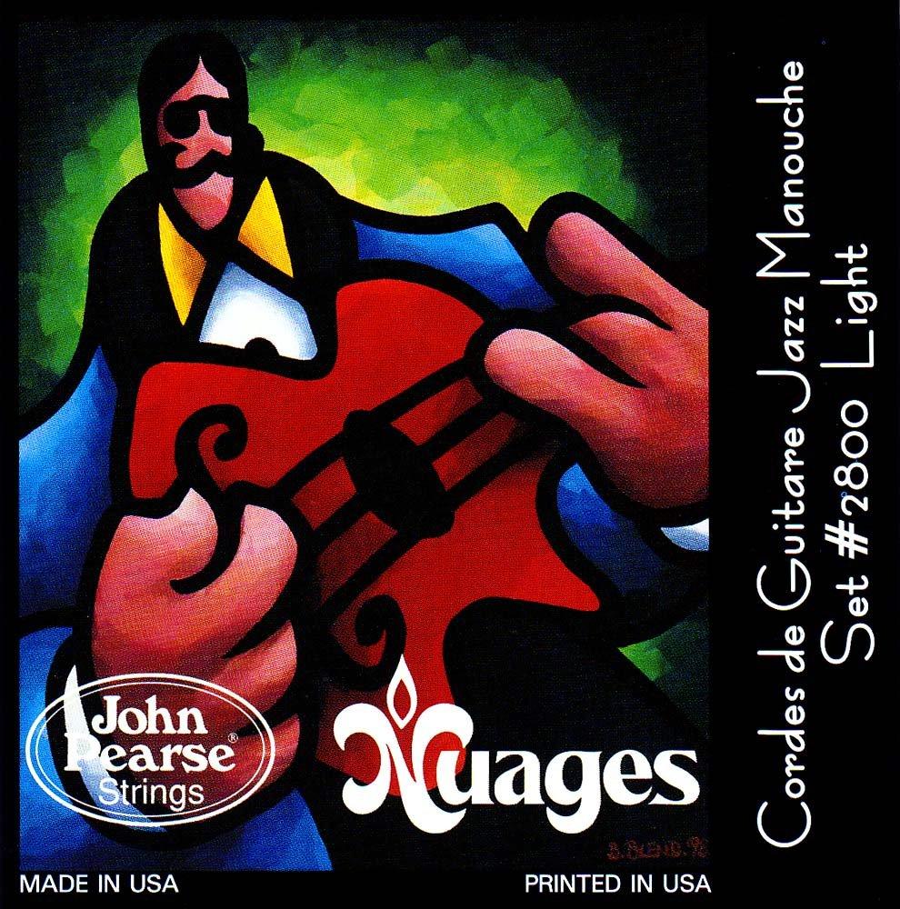 John Pearse Strings 2800L Nuage Light Guitar Strings
