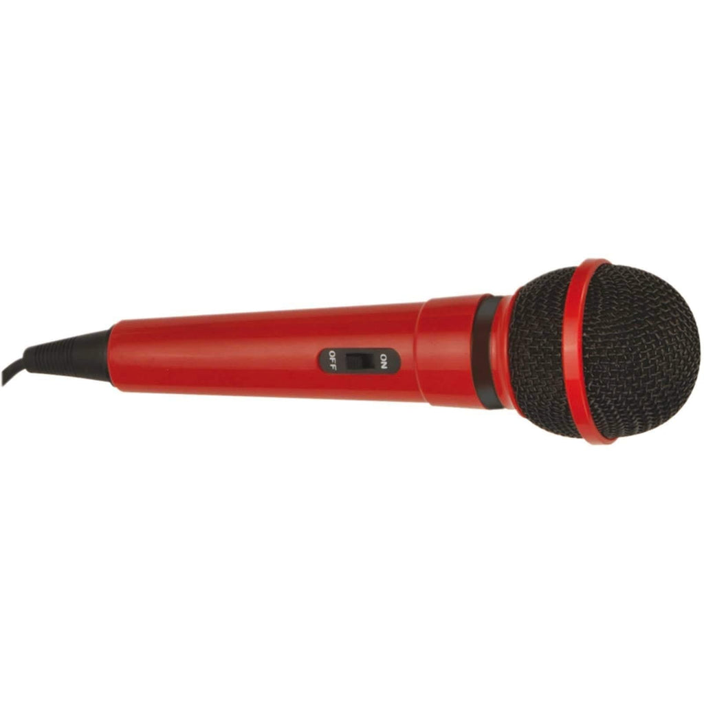 Mr Entertainer's Karaoke Collection G156DR Dynamic Handheld Karaoke Microphone Red