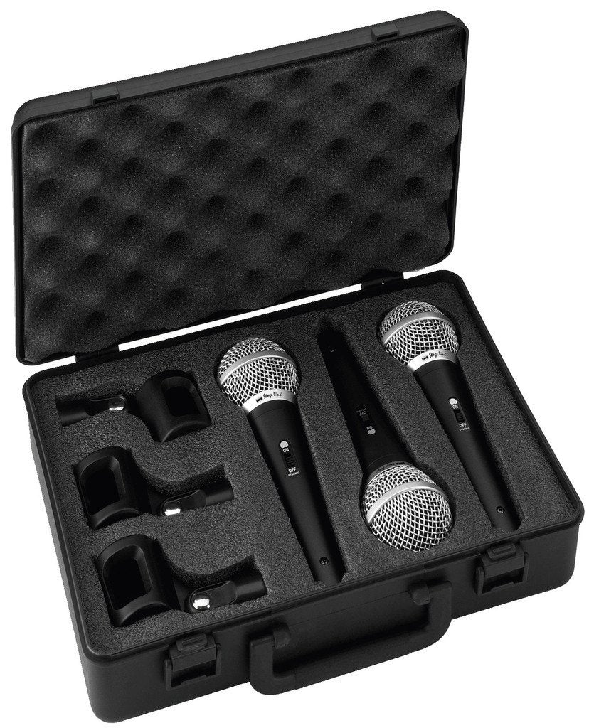 Monacor DM-3SET Microphone Set