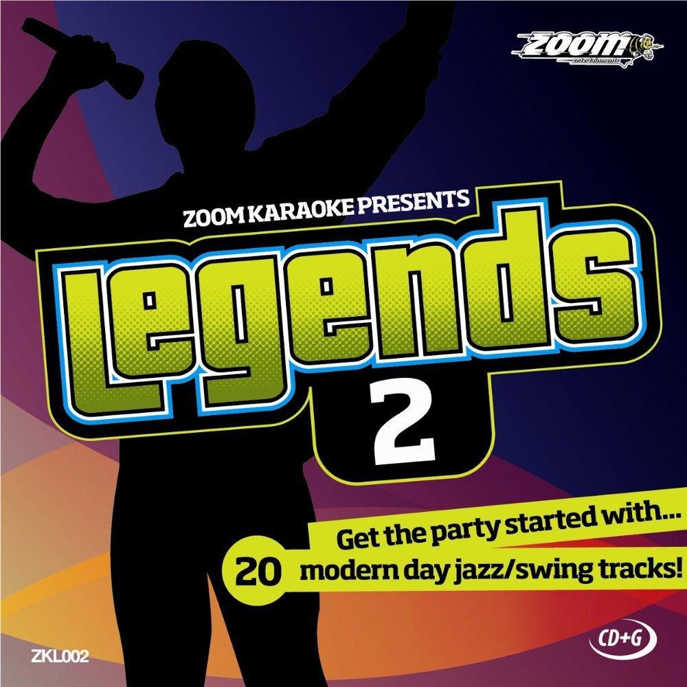 Zoom Karaoke CD+G - Legends Volume 2 - 20 Jazz/Swing Tracks [Card Wallet]