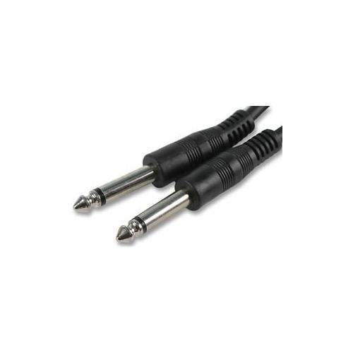 Cable-Tex - Guitar Amp Cable 6.35mm To 1/4" Mono Jack Plug Lead 3m