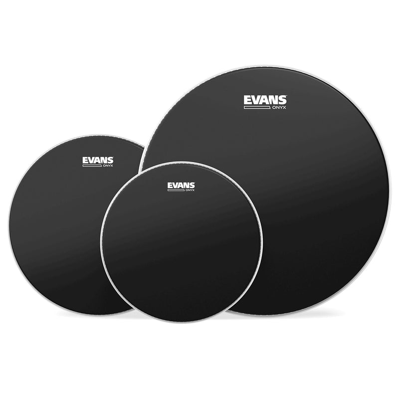 Evans Onyx 2-Ply Tompack Coated, Fusion (10 inch, 12 inch, 14 inch) Fusion Sizes