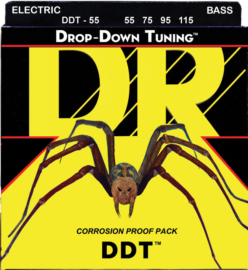 DR Strings DDT : Drop Down Tuning Bass Heavier
