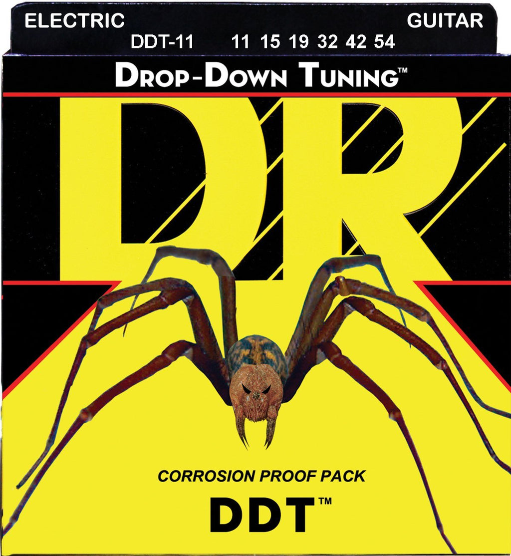 DR Strings DDT : Drop Down Tuning Electric Extra Heavy