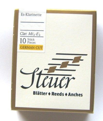 Steuer Reeds EB-Clarinet Solo White Line, 10 pcs, Size 3 1/2