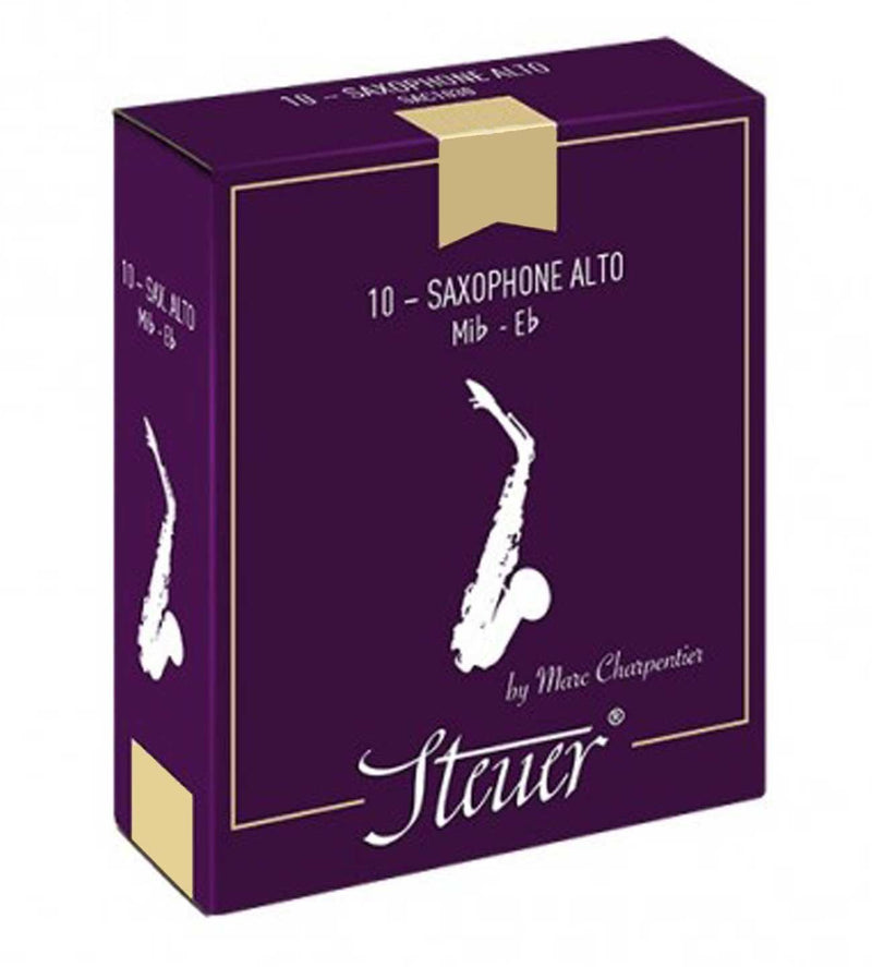 Steuer Reeds Alto Saxophone Traditional Designed by Marc Charpentier, 10 pcs, Size 1 1/2