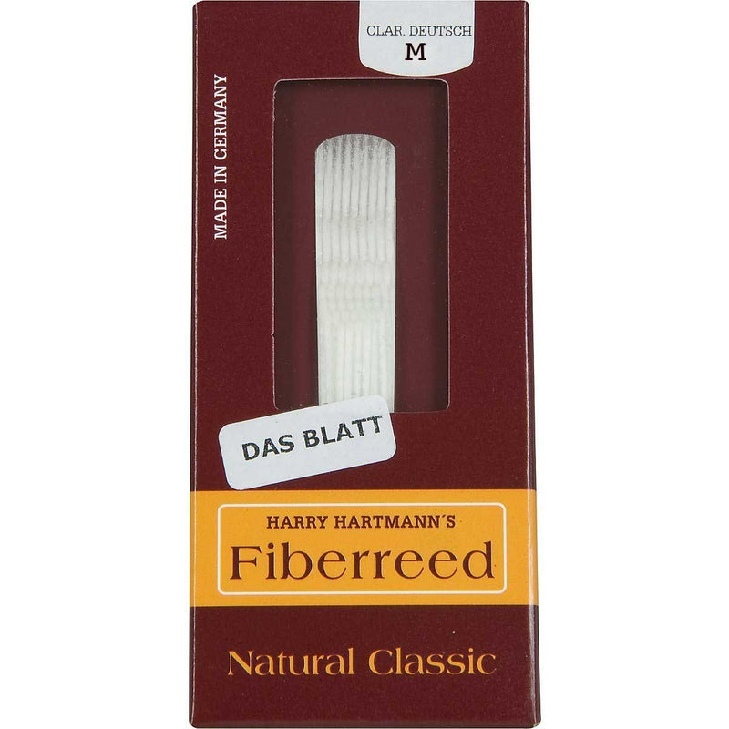 Fiberreed Reeds BB-Clarinet German cut Natural Classic M