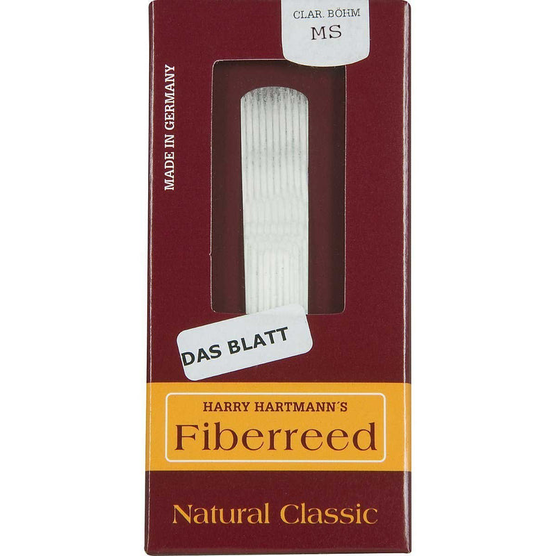 Fiberreed Reeds BB-Clarinet Boehm Natural Classic MS