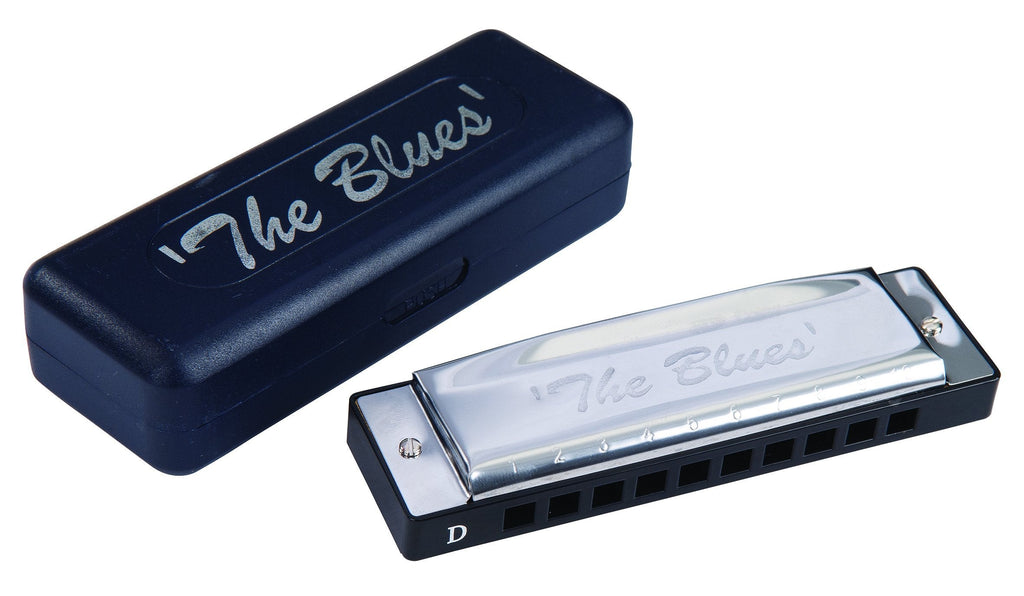 The Blues TB10D Harmonica Key D