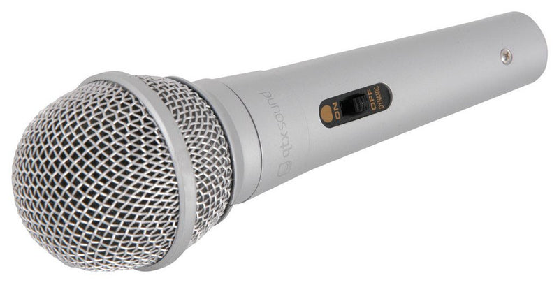 qtx | Dynamic Microphone | Silver, 173.856UK