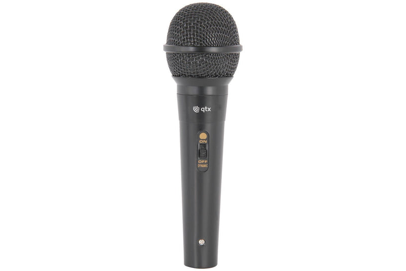 Qtx Handheld Dynamic Microphone Black