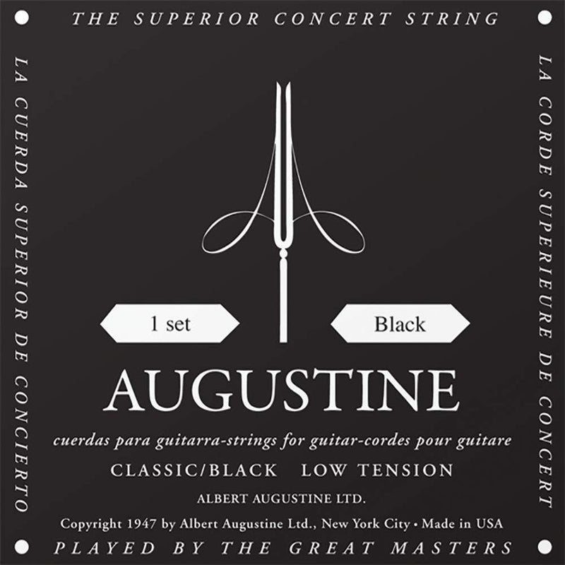 Augustine Classical Guitar Strings (HLSETBLACK) 0
