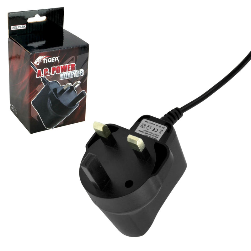 Music Stand Light Power Adaptor - UK Mains Plug - 3m Cable
