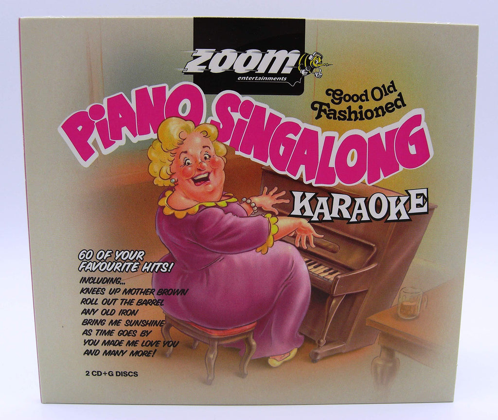 Zoom Karaoke - 60 Piano Singalong Favourites - Double CD+G Set