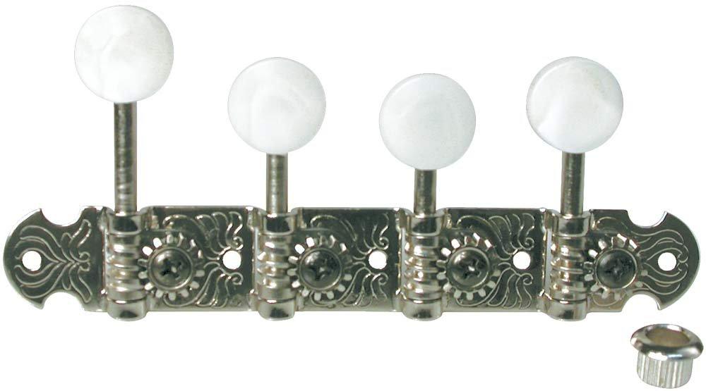 Golden Gate FM-2 F-model Mandolin Tuners - 2 planks (4+4) - Nickel