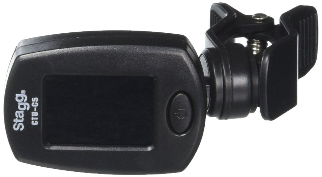 Stagg CTU-C5 BK Backlit Clip-On Chromatic Tuner