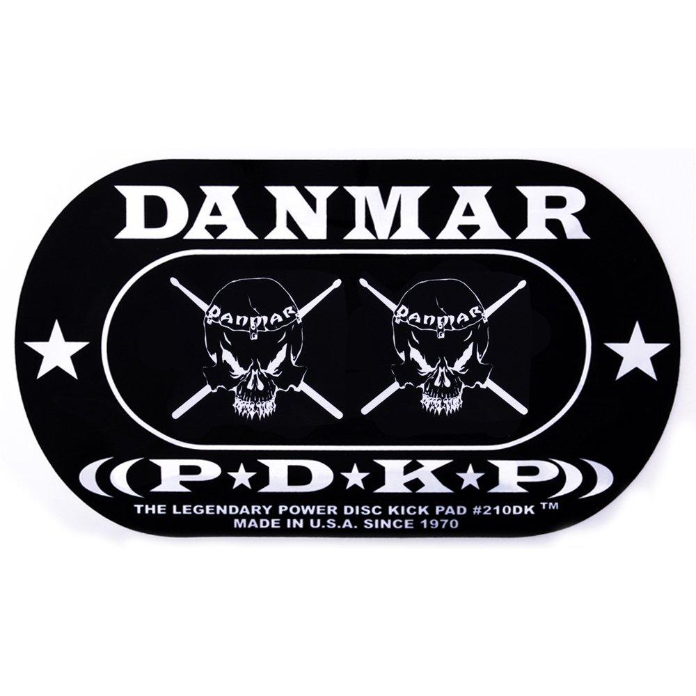 Danmar DA 210DKSK Skull Design Double Bass Drum Impact Pad