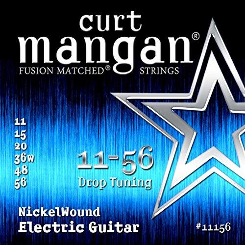 Curt Mangan 11-56 Nickel Wound (Drop Tuning) Electric Guitar Strings