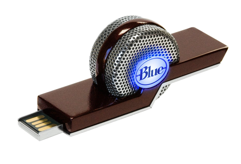 Blue Microphones Tiki Ultra Compact USB Microphone with Voice Isolation and Noise Cancellation Technology
