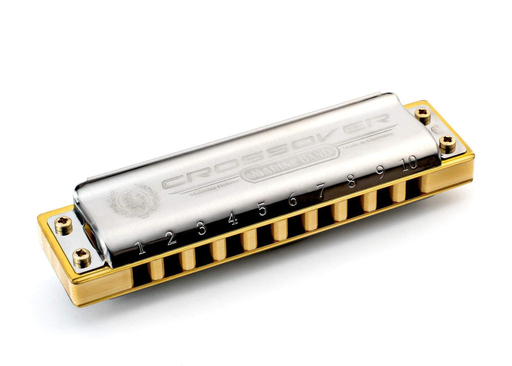 Hohner Accordions M2009BXA Marine Band Crossover Diatonic Harmonica - Key of A (M2009BX-A)
