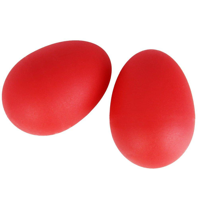 A-Star AP5201RD Plastic Egg Shakers Red - Pair - Rhythm Shakers for Children 1 Pair