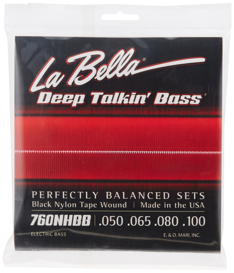La Bella 760NHBB Beatle Bass bl, 050/100