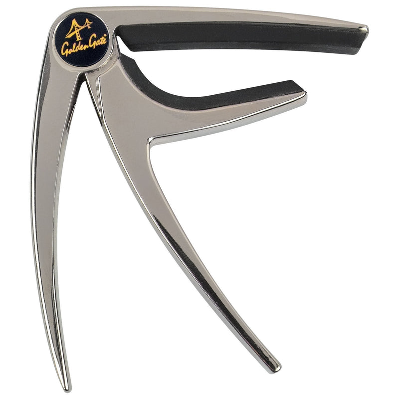 Golden Gate GC-60SR Classical Guitar Capo - Silver