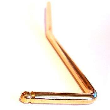 Gold Tremolo arm / whammy bar for electric guitar 5mm push in