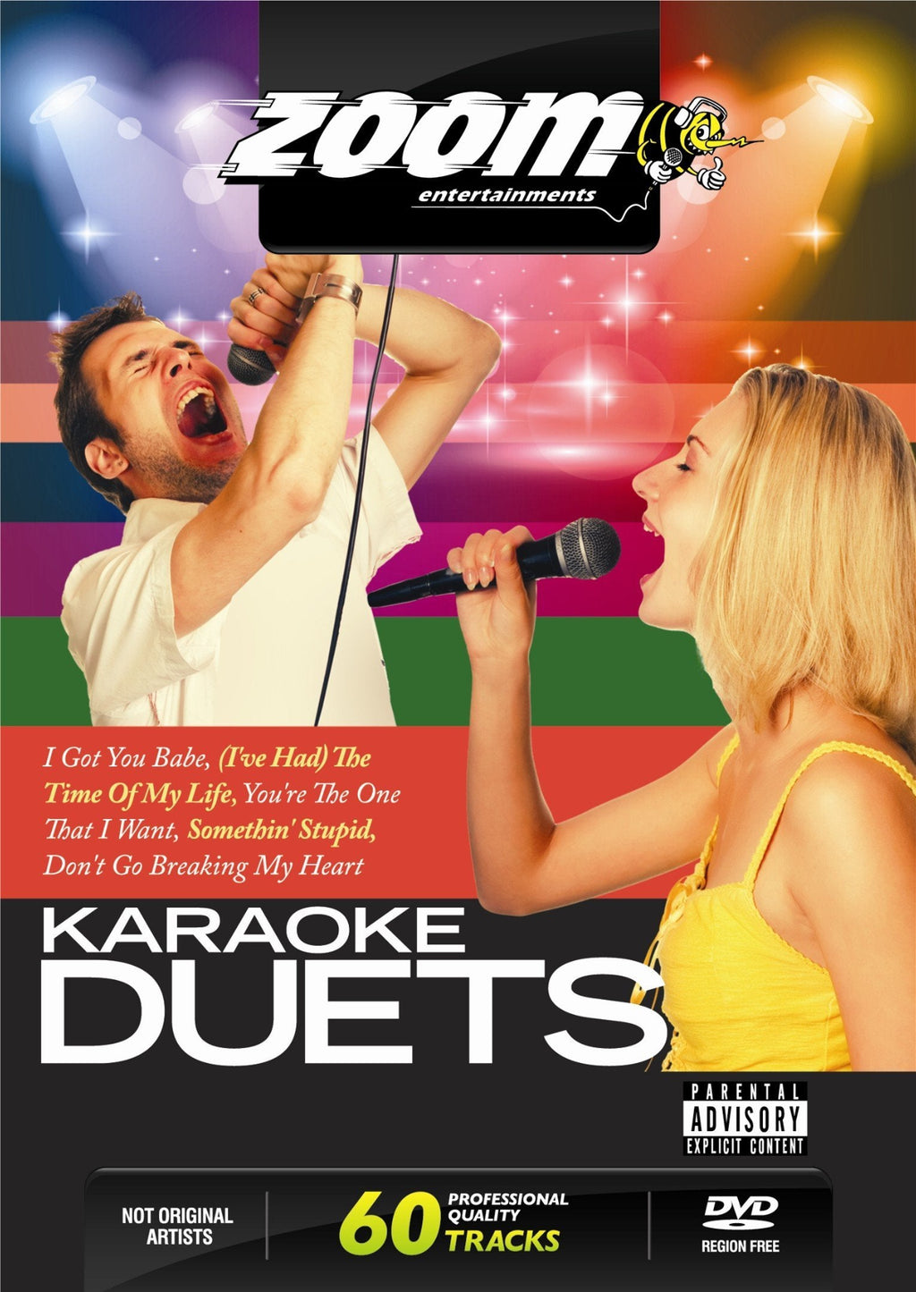 Zoom Karaoke DVD - Karaoke Duets - 60 Songs