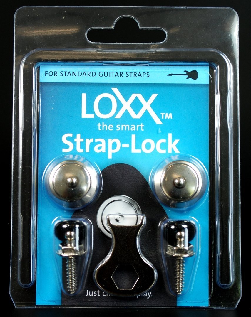 Loxx EG/B Instrument Strap Lock - Nickel