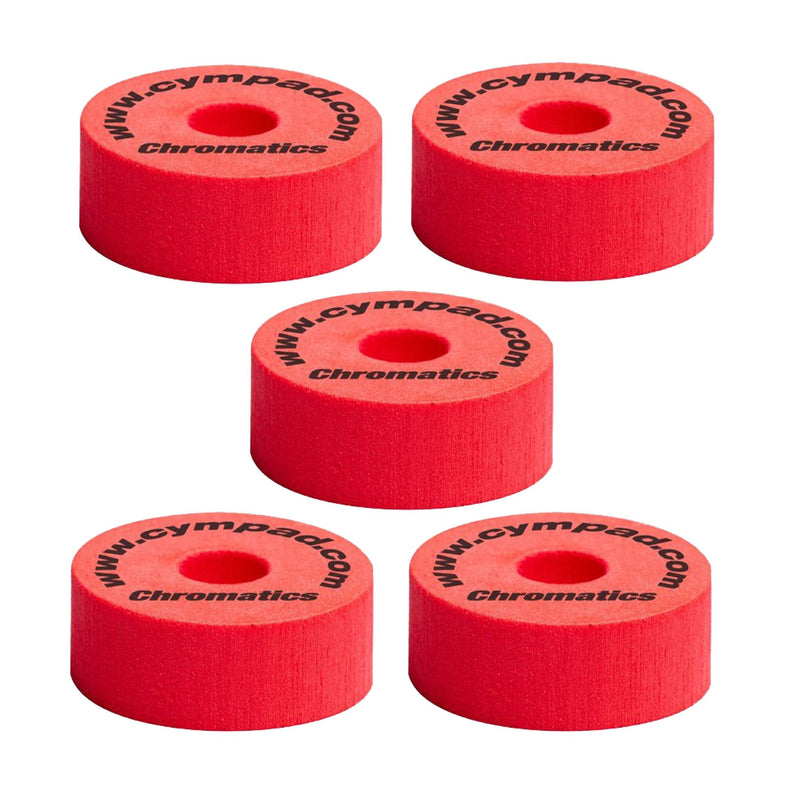 Cympad 40/15mm Chromatics Set - Red (Pack of 5)