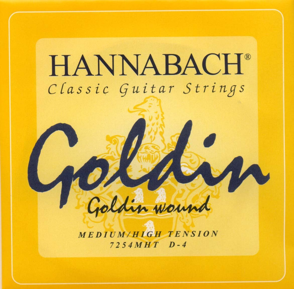 Hannabach 652724 Single D4 String for Classic Guitar