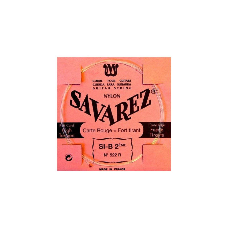 Savarez Strings for Classic Guitar Traditional Concert 522R single string H/B2 standard, fits string set 520F, 520R, 520P3