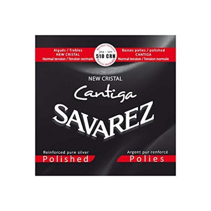 Savarez strings for classic guitar New Cristal Cantiga Set standard tension polished 510CRH