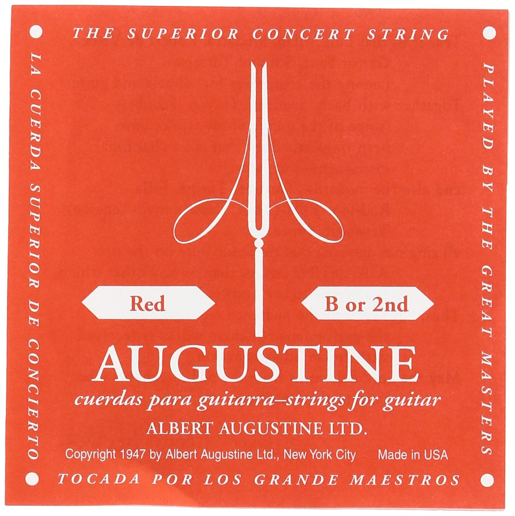 Augustine 650422"Red Label Single H/B2" String for Classic Guitar