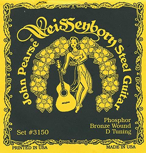 John Pearse Strings® 3150H For Weissenborn® Steel Guitar - Phosphor Bronze - D-Tuning