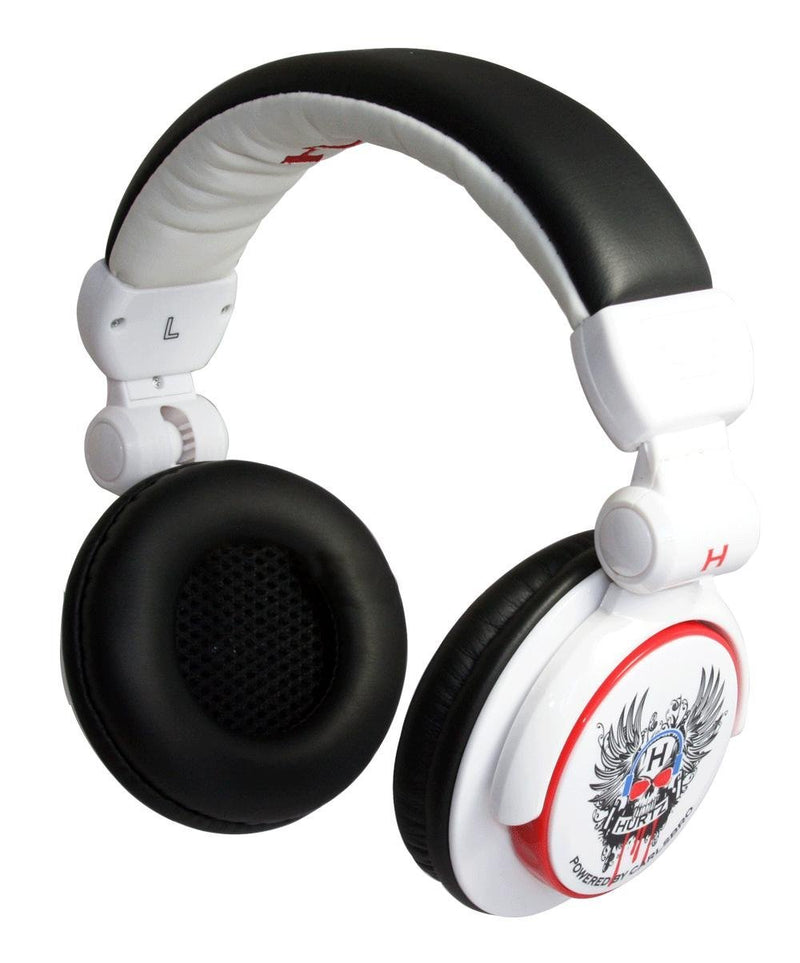 Hurtz DJ Style White Headphones (HZB1W)