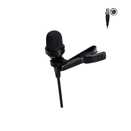 [AUSTRALIA] - Pro Lavalier Lapel Microphone JK MIC-J 017 Unidirectional Condenser Microphone Compatible with Shure Wireless Transmitter Mini XLR Ta4f Plug 